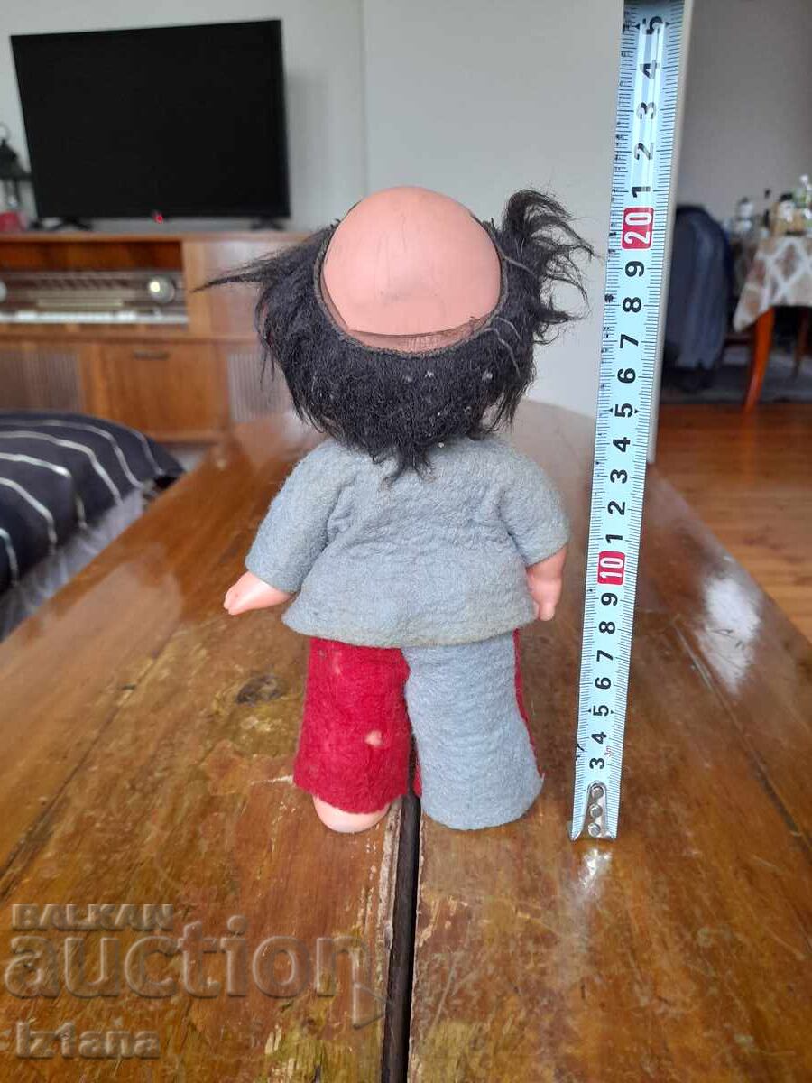 Auction Old doll, clown Auction Old doll, clown