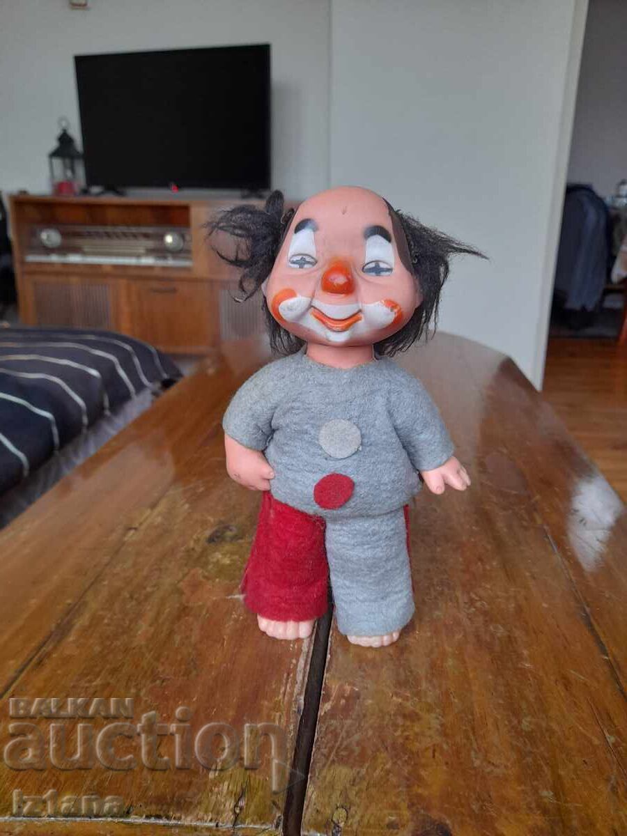 Old doll, clown Old doll, clown