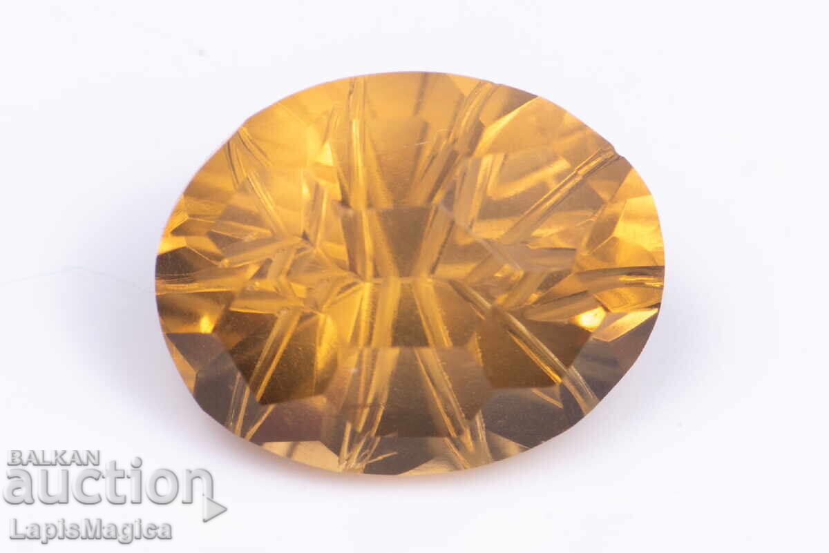 Citrine 2.95ct VS oval fancy cut #1