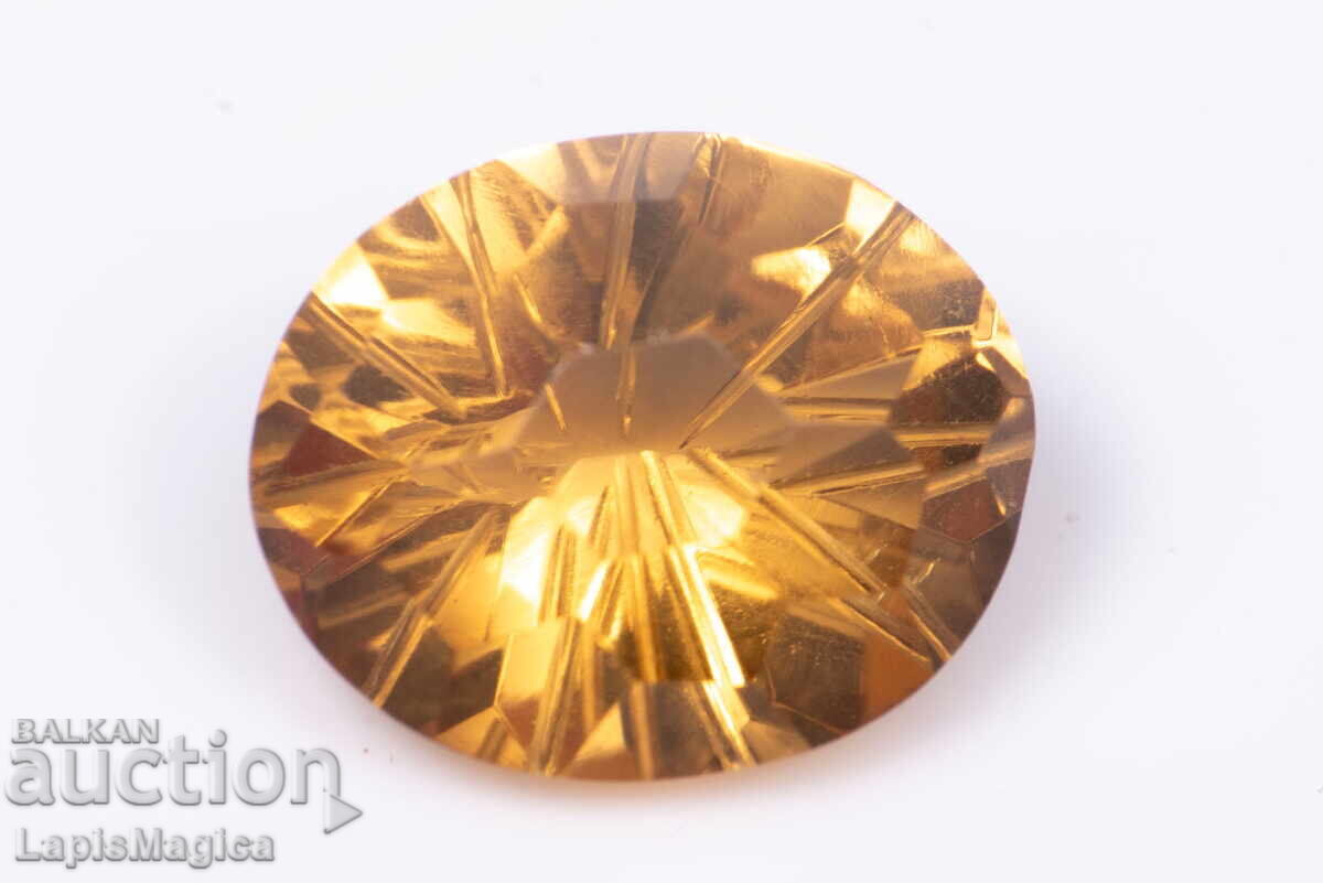 Citrine 4.14ct VS oval fancy cut #2 Citrine 4.14ct VS oval fancy cut #2