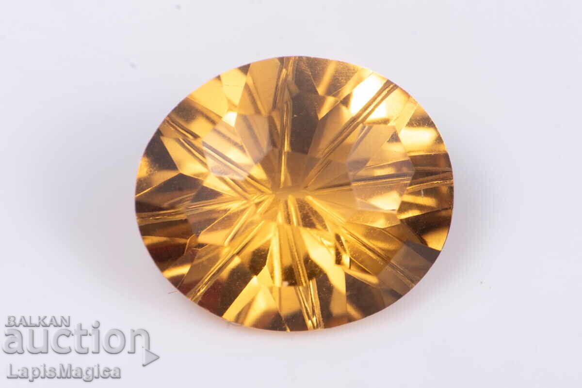 Citrine 4.05ct VS oval fancy cut #3 Citrine 4.05ct VS oval fancy cut #3