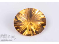 Citrine 4.05ct VS oval fancy cut #3