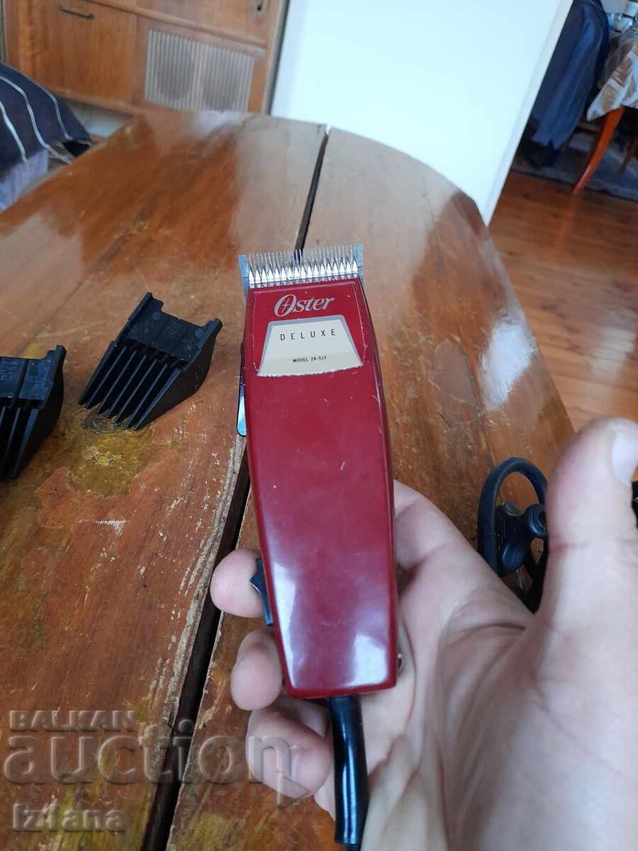 Old Oster Deluxe hair clipper with price 75.00 BGN | € 38.35 Old Oster Deluxe hair clipper with price 75.00 BGN | € 38.35