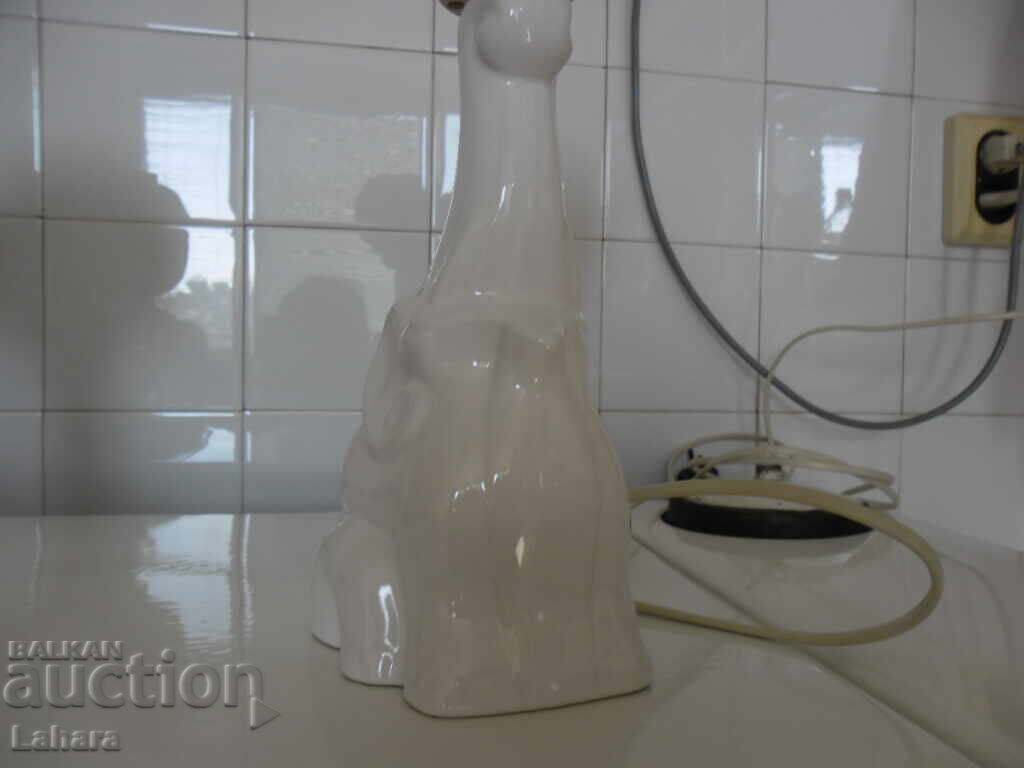 Nightstand, table lamp, porcelain elephant - 6 Nightstand, table lamp, porcelain elephant - 6