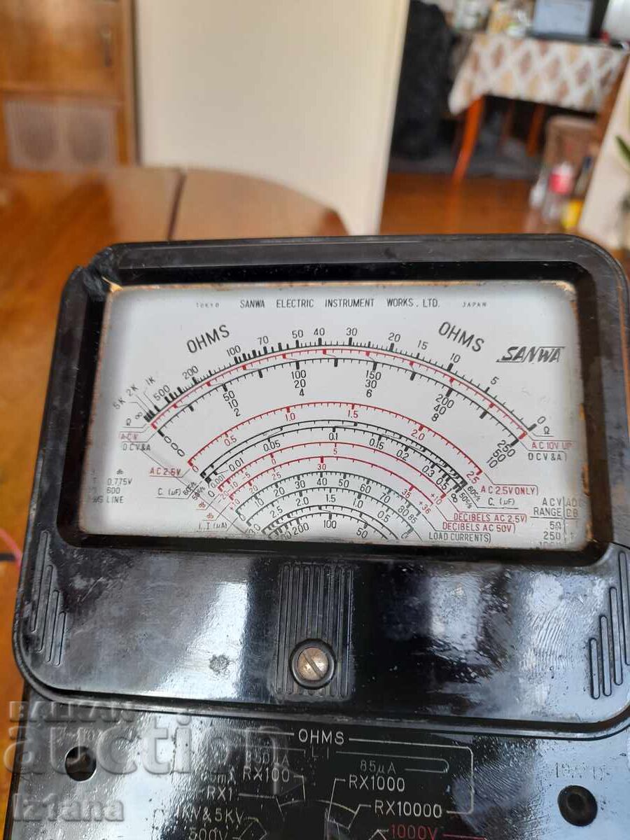 Old Sanwa multimeter - 7 Old Sanwa multimeter - 7