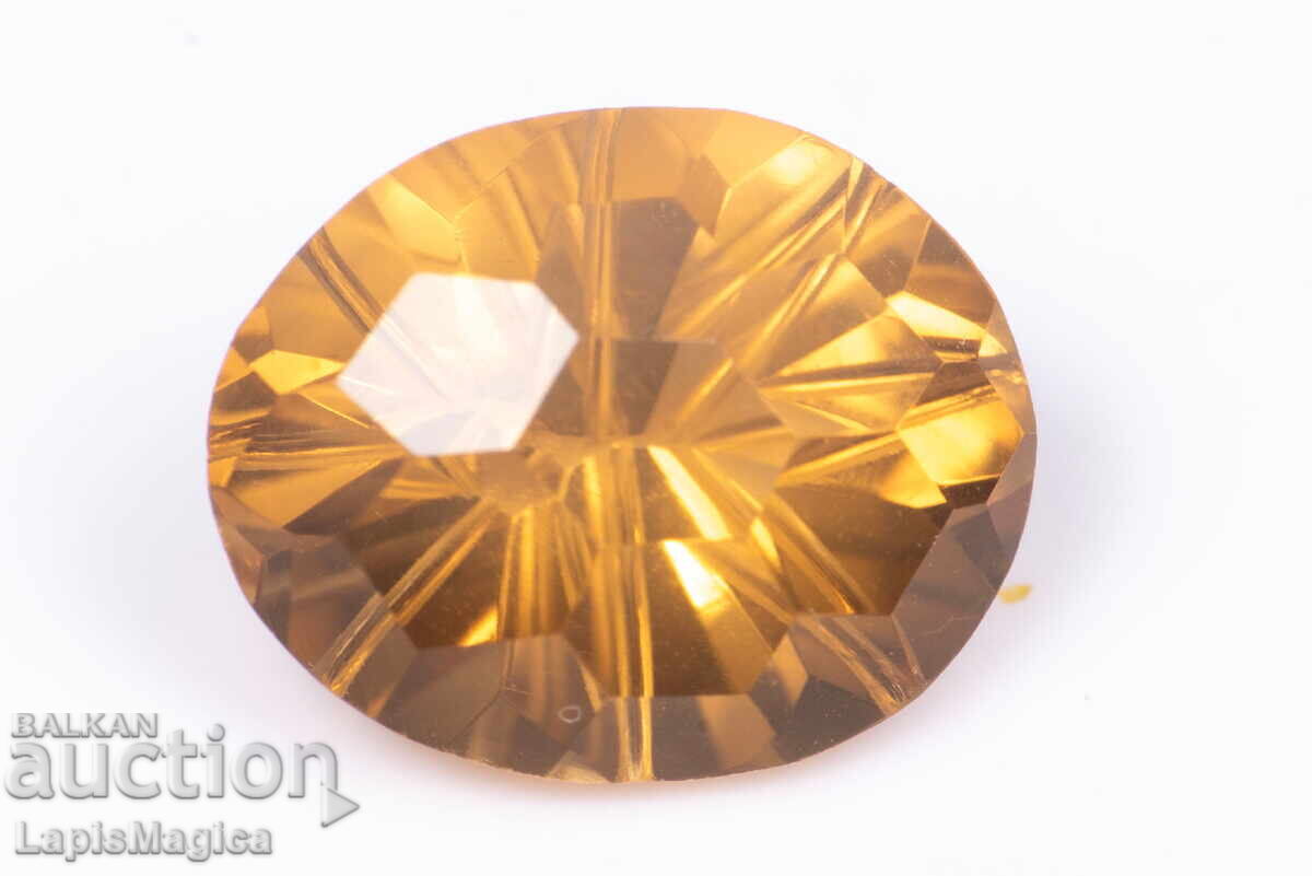 Citrin 3,84ct VS tăietură fantezie ovală