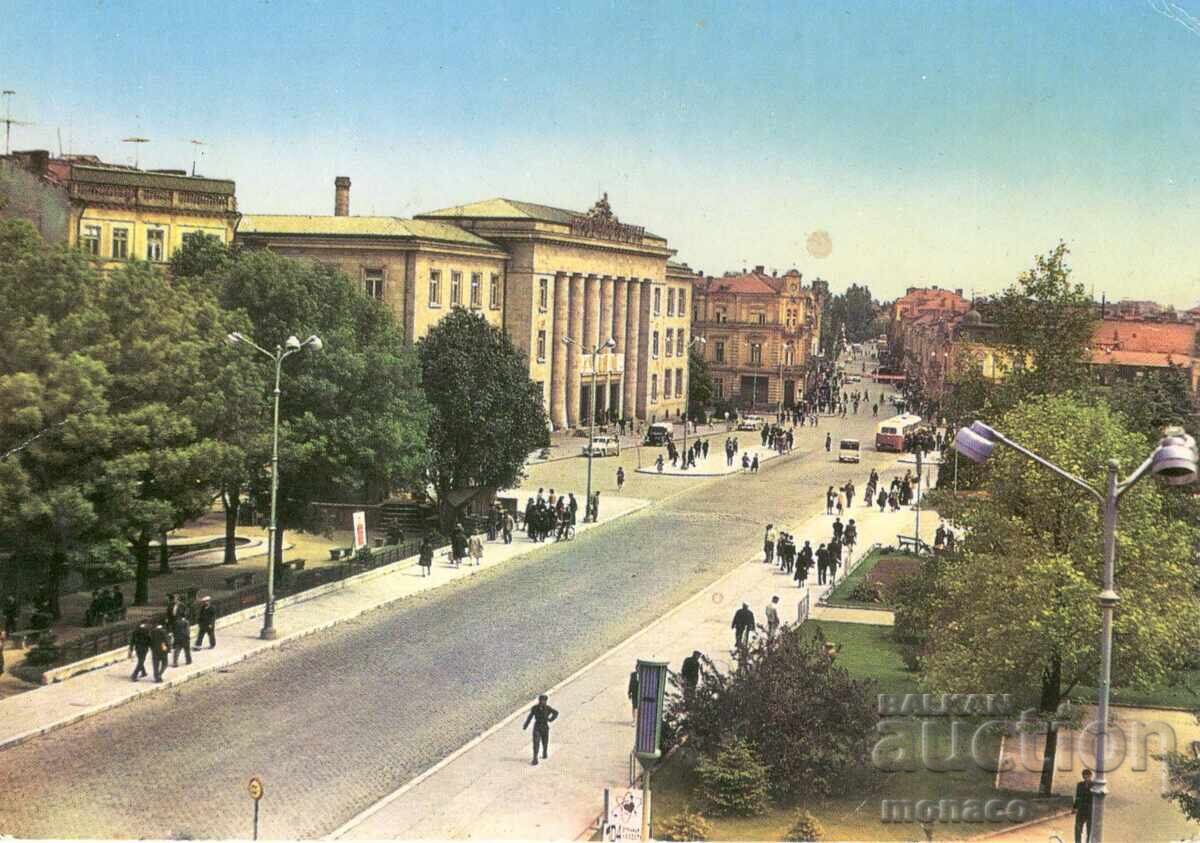 Old card - Ruse, 9th September Street Old card - Ruse, 9th September Street