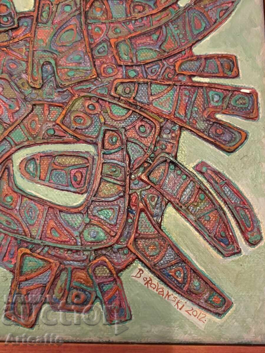 Licitație Nikolay Borovanski - tehnica autorului, pânză 2012