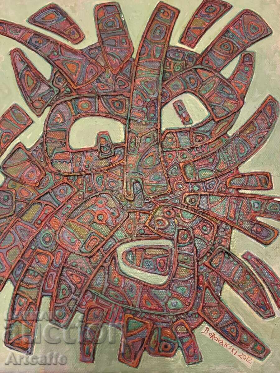 Nikolay Borovanski - tehnica autorului, pânză 2012 - 5