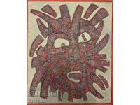 Nikolay Borovanski - tehnica autorului, pânză 2012