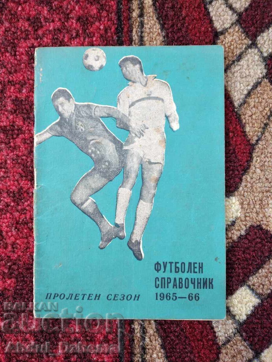 BFU Football Program 1966 Spring BFU Football Program 1966 Spring