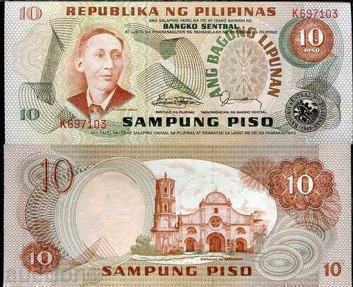 ZORBA AUCTIONS PHILIPPINS 10 LEATHER 1974 RED NUMBER UNC ZORBA AUCTIONS PHILIPPINS 10 LEATHER 1974 RED NUMBER UNC