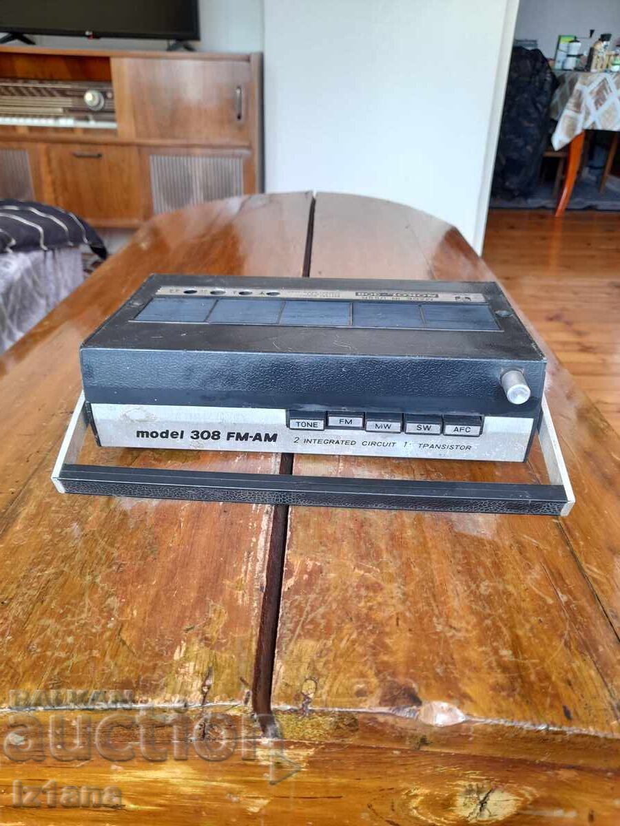 Old Radio, radio receiver SOKOL, SOKOL 308 - 5