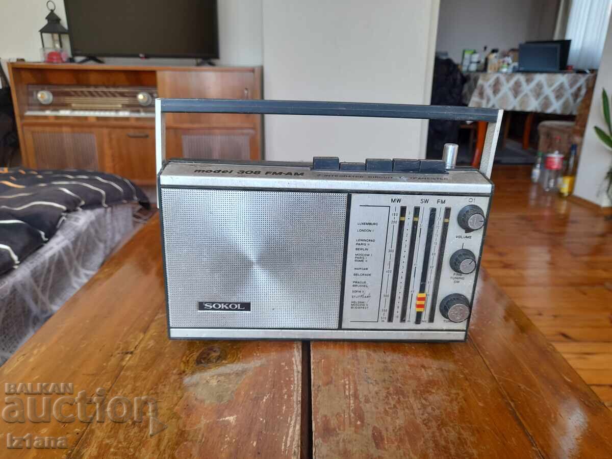 Old Radio, radio receiver SOKOL, SOKOL 308