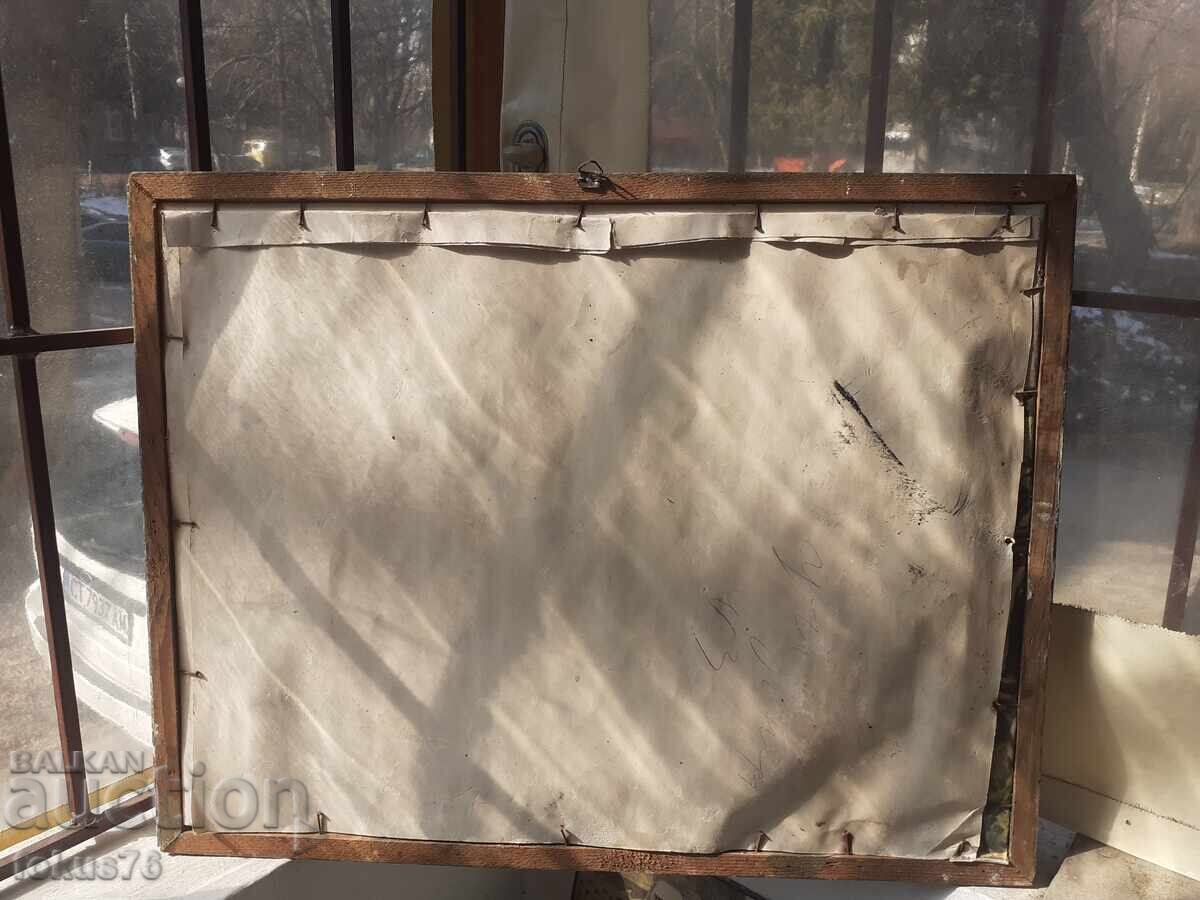 Afiș foto litografie pictură veche Hristo Botev - 5