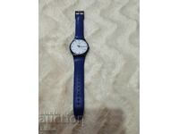 Swiss Men's Watch with Silicone Strap Swatch Brand