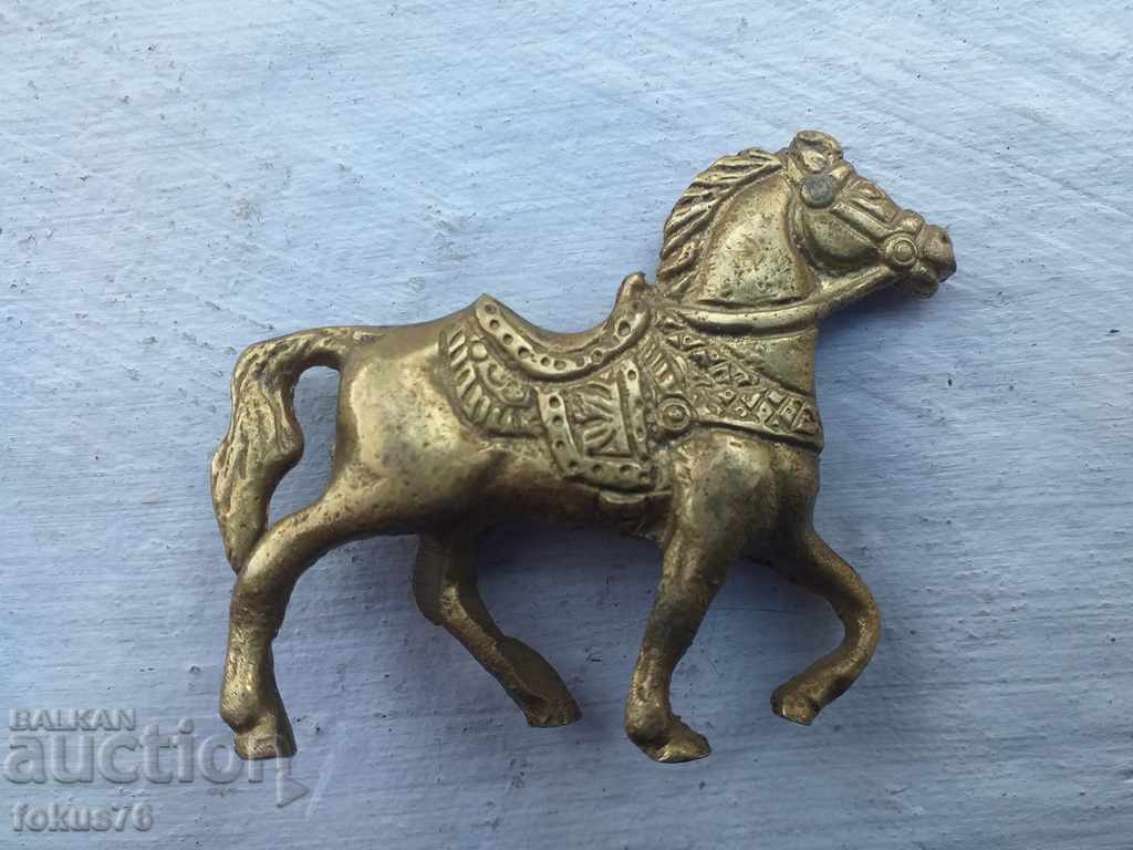 Horse statuette figure plastic bronze Horse statuette figure plastic bronze