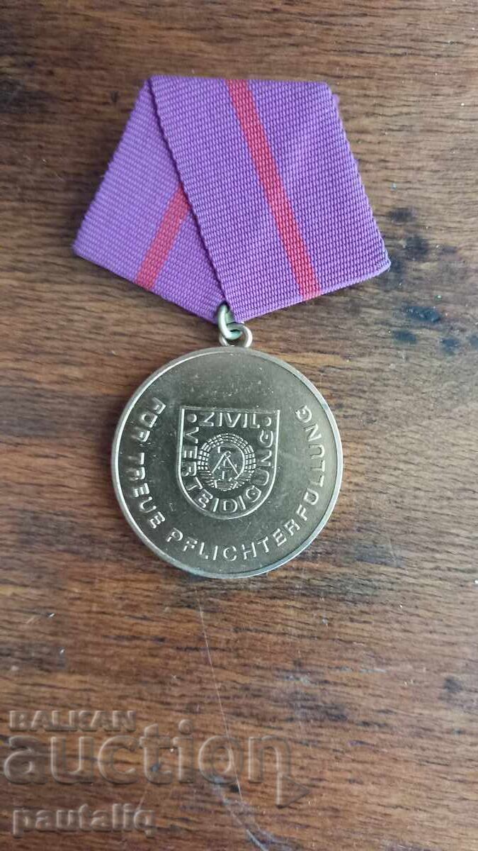 GDR MEDAL