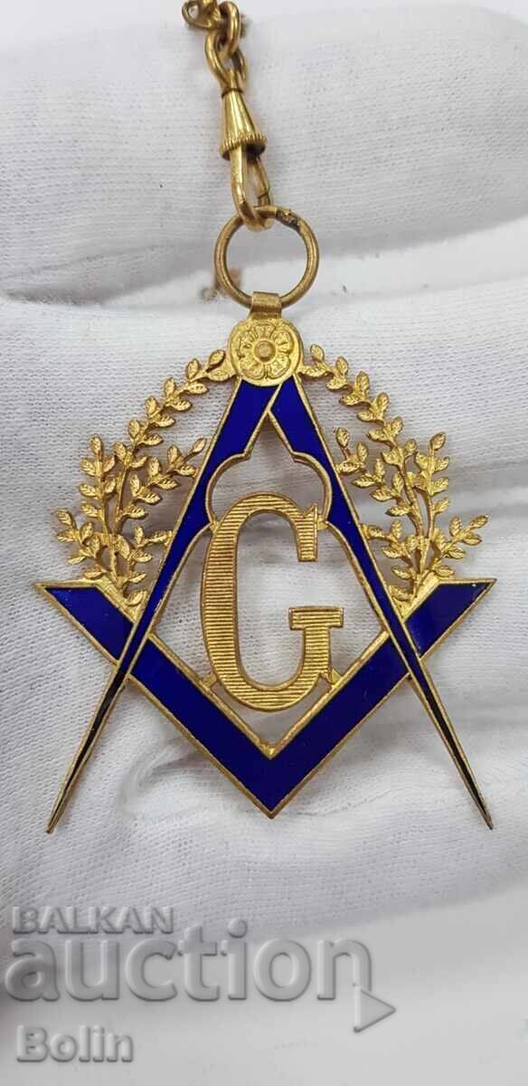 Rare order, medal, sign, medallion, Masonic 19-20th century - 6