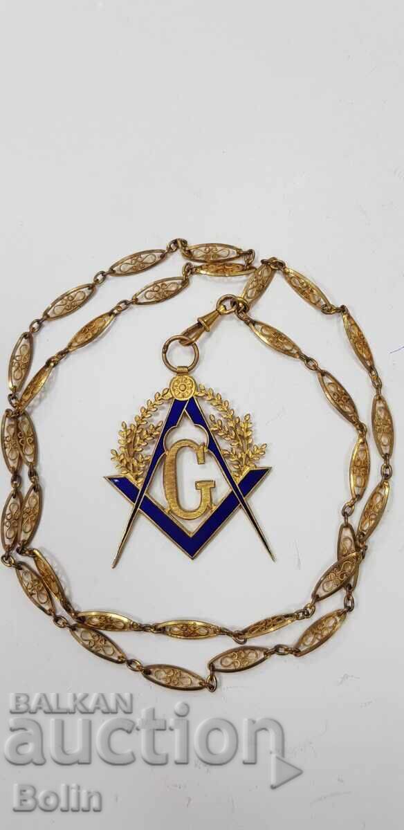 Rare order, medal, sign, medallion, Masonic 19-20th century - 7