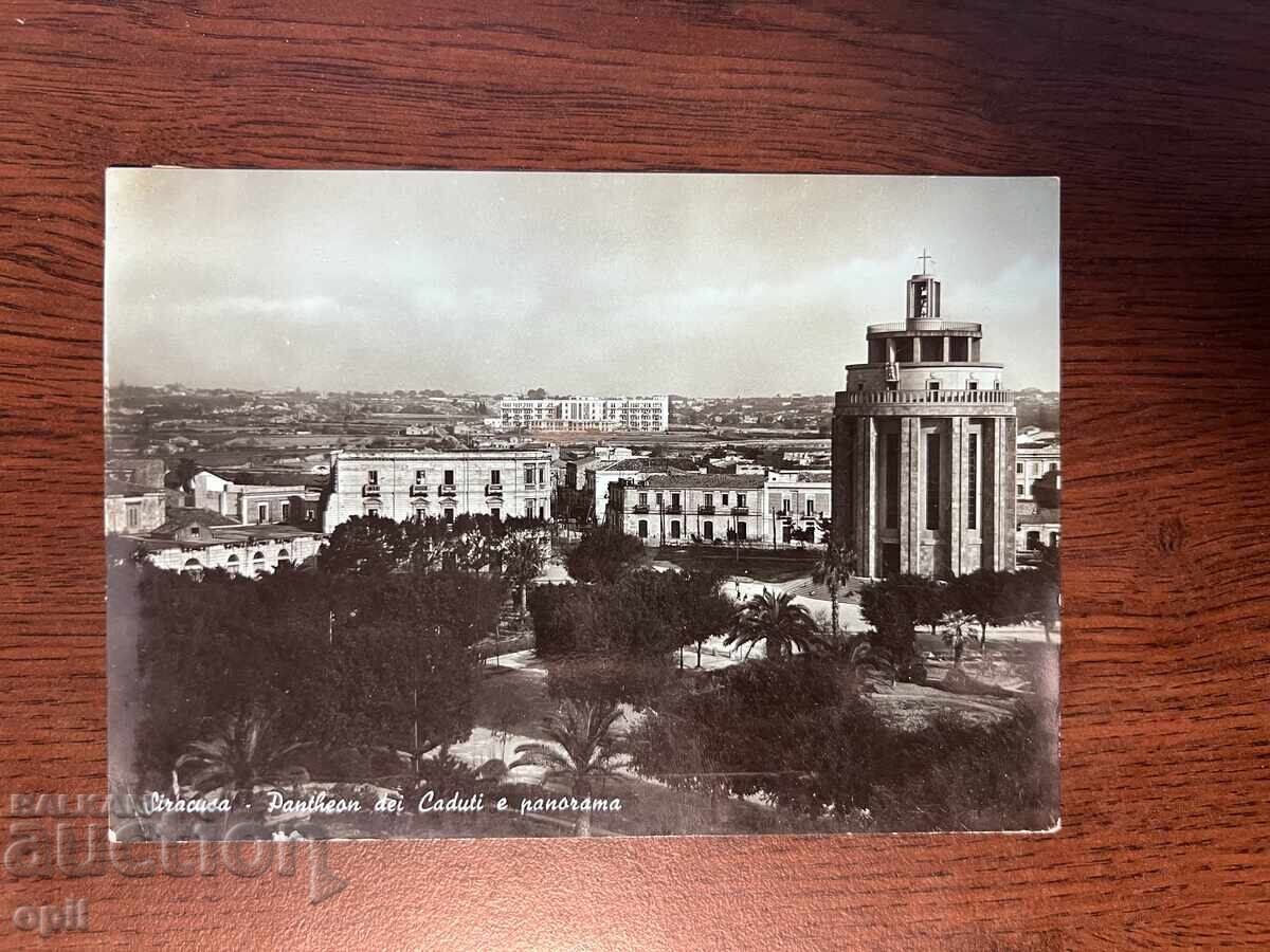 Old Postcard, Italy, Syracuse Old Postcard, Italy, Syracuse