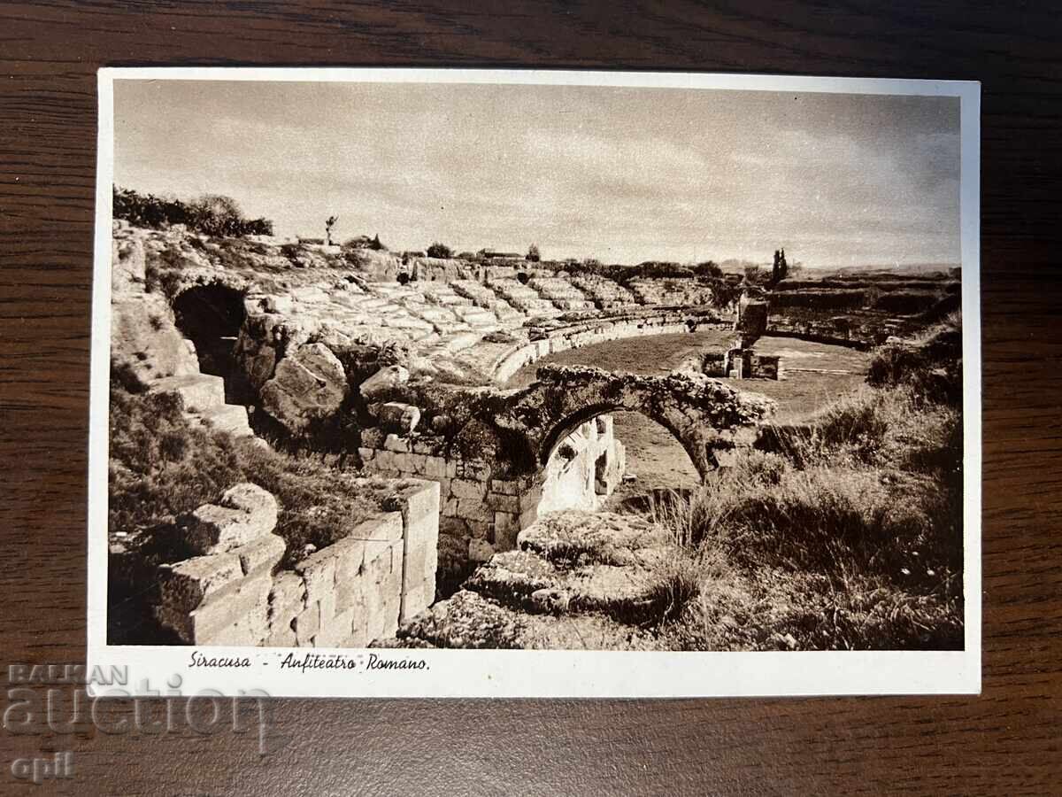 Old Postcard, Italy, Syracuse Old Postcard, Italy, Syracuse