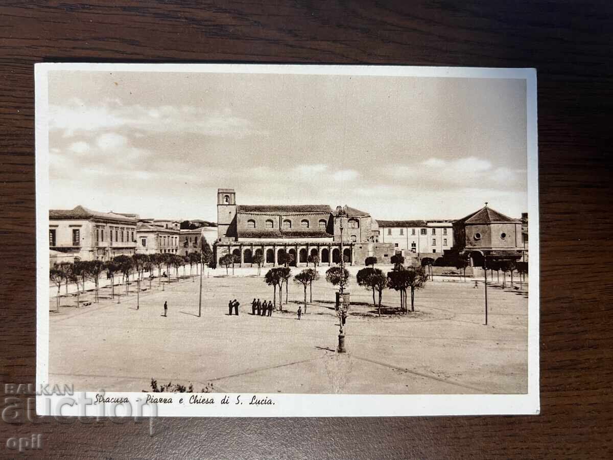 Old Postcard, Italy, Syracuse Old Postcard, Italy, Syracuse
