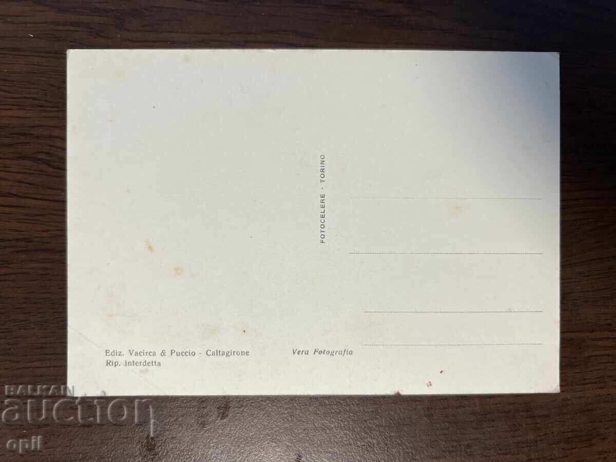 Carte poștală veche, Italia, Caltagirone cu preț 2.00 BGN | € 1.02