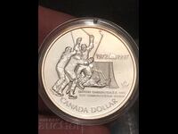 Canada 1 dollar 1997 hockey USSR-Canada 1972 jubilee silver