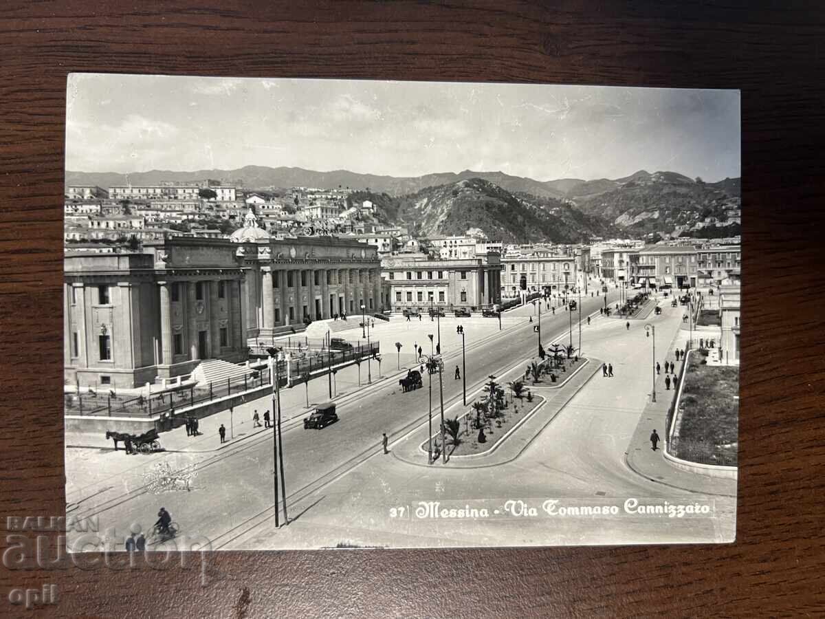 Old Postcard, Italy, Messina Old Postcard, Italy, Messina