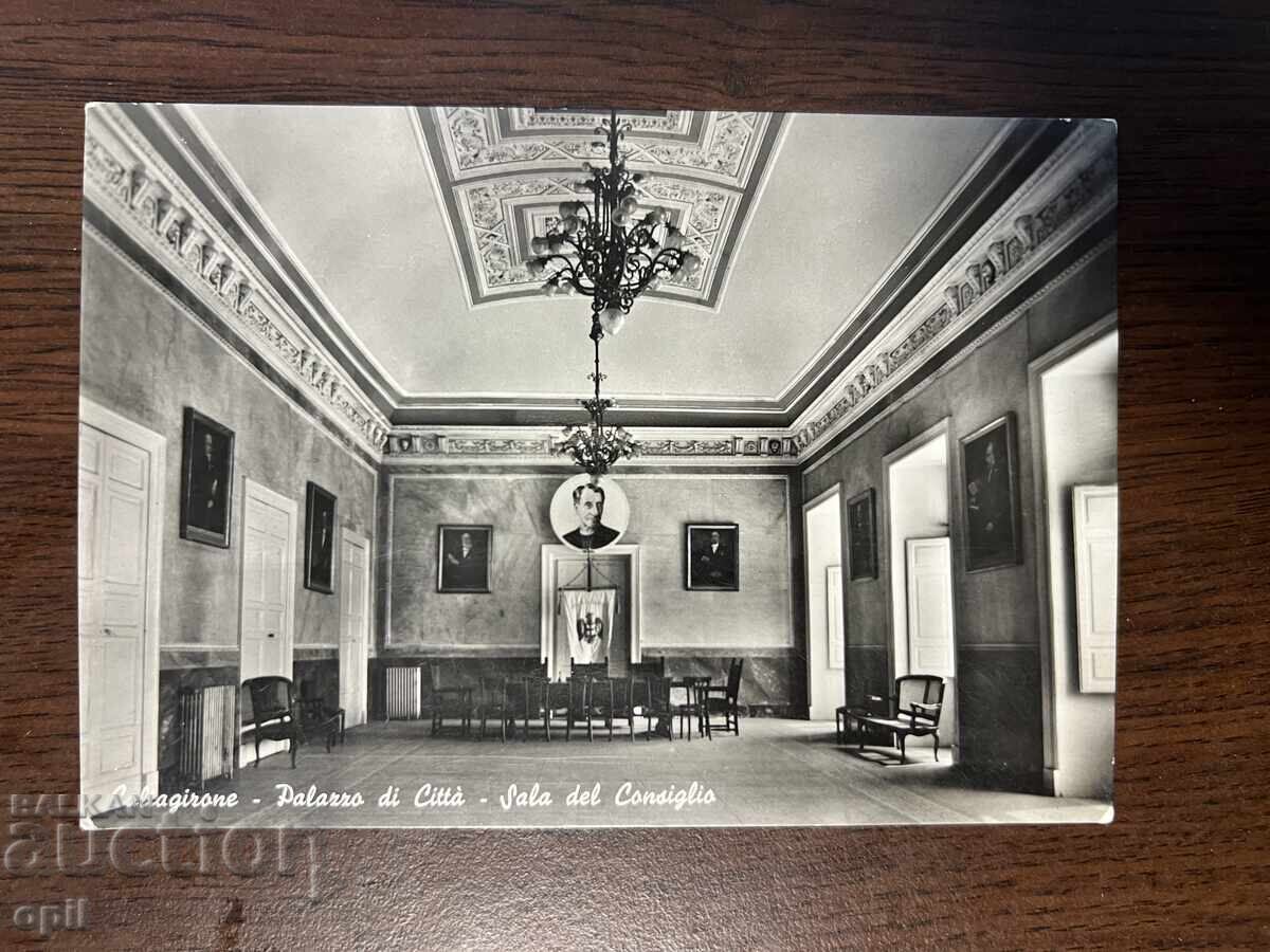 Παλιά καρτ ποστάλ, Ιταλία, Caltagirone