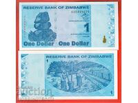 ZIMBABWE ZIMBABWE 1 $ issue - issue 2009 NEW UNC