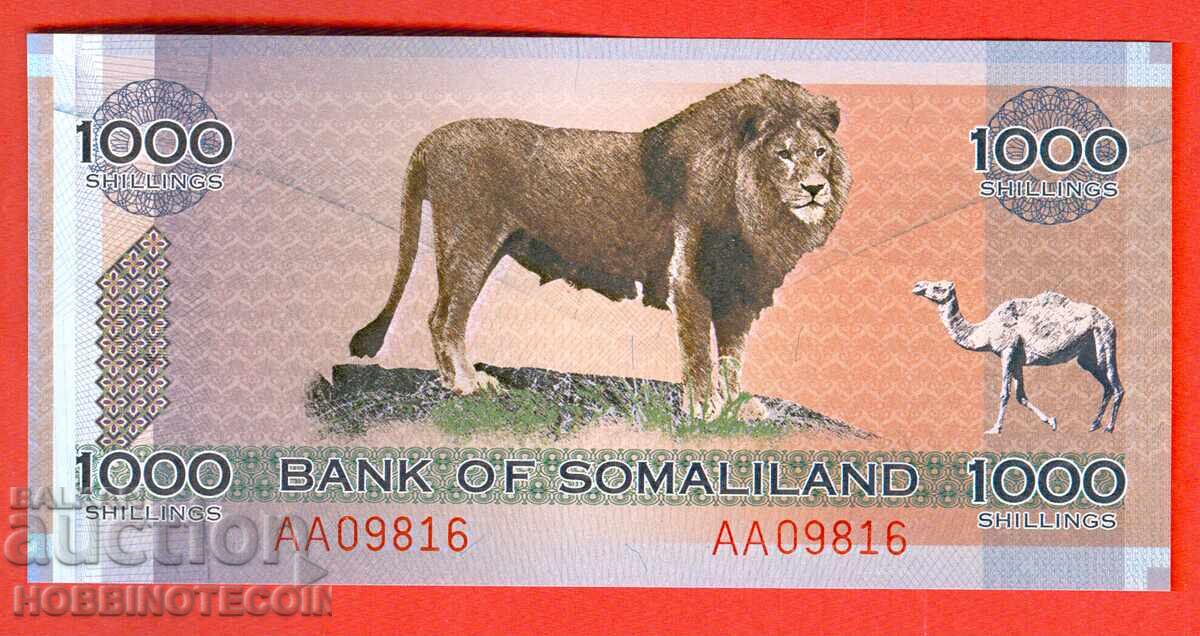 SOMALILAND SOMALILAND 1000 Shilling issue 2006 NEW UNC SOMALILAND SOMALILAND 1000 Shilling issue 2006 NEW UNC