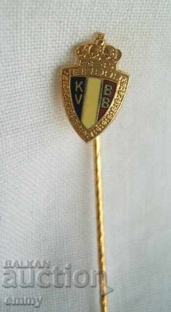 Football badge - Belgian Football Federation with price 7.00 BGN | € 3.58 Football badge - Belgian Football Federation with price 7.00 BGN | € 3.58