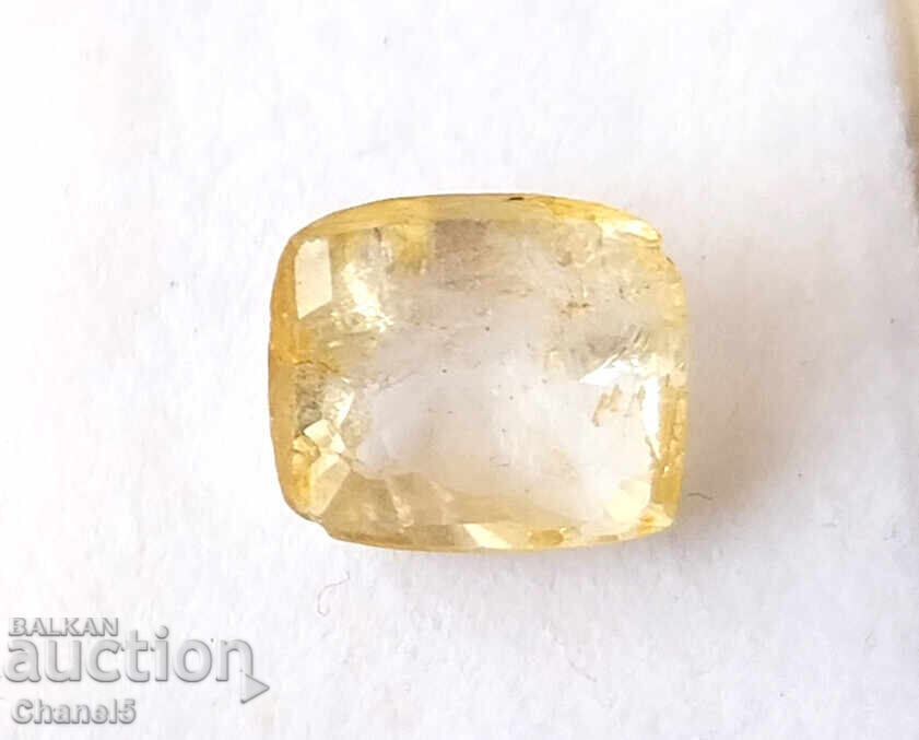 Auction NATURAL YELLOW SAPPHIRE - CERTIFICATE - 5.05 carats (12) Auction NATURAL YELLOW SAPPHIRE - CERTIFICATE - 5.05 carats (12)