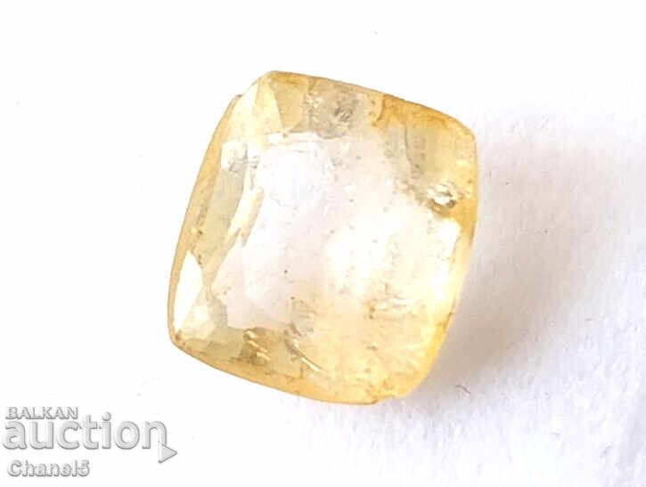 NATURAL YELLOW SAPPHIRE - CERTIFICATE - 5.05 carats (12) NATURAL YELLOW SAPPHIRE - CERTIFICATE - 5.05 carats (12)