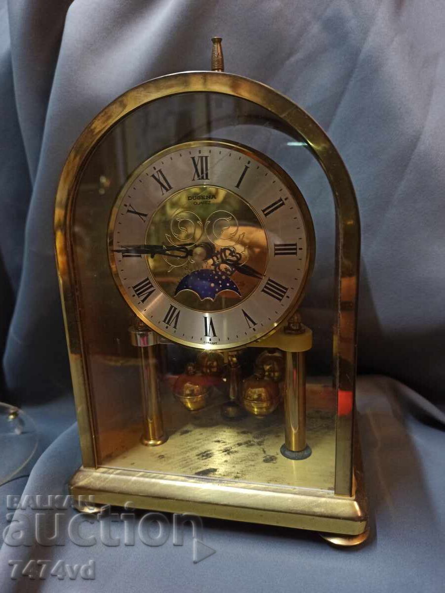 Rare Kundo day and night mantel clock Germany with price 150.00 BGN | € 76.69 Rare Kundo day and night mantel clock Germany with price 150.00 BGN | € 76.69