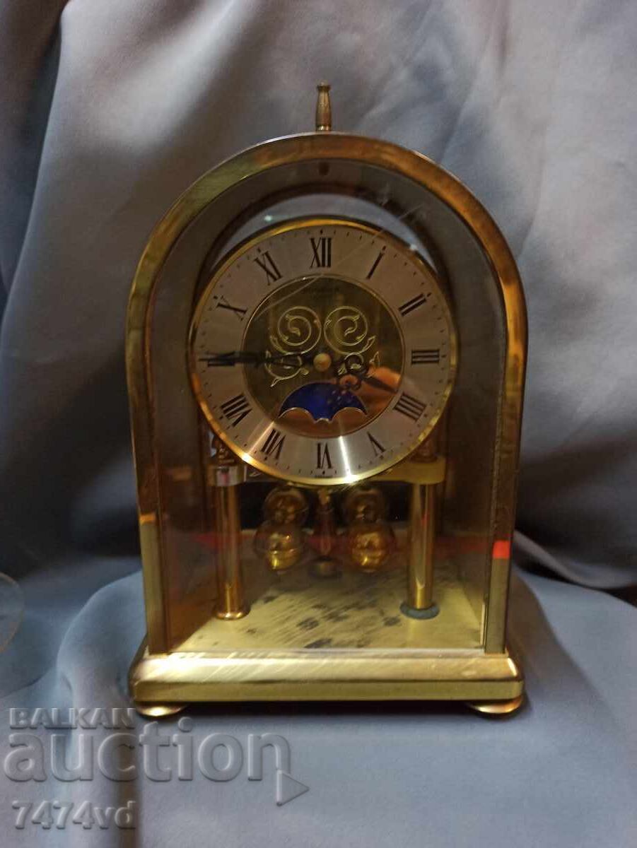 Rare Kundo day and night mantel clock Germany Rare Kundo day and night mantel clock Germany