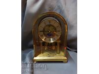 Рядък настолен каминен часовник Kundo ден и нощ Германия