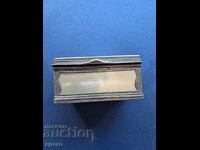 Jewelry box - silver, mother-of-pearl