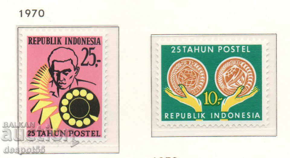 1970. Indonesia. Indonesia Post and Telecommunication.