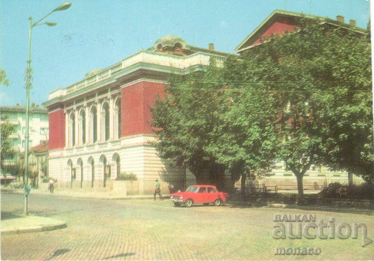 Old postcard - Ruse, Opera House Old postcard - Ruse, Opera House