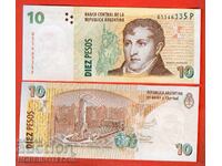 ARGENTINA ARGENTINA 10 Peso issue - issue 2003 seria P UNC