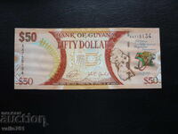 GUYANA (GUYANA) 50 DOLLARS 2016 JUBILEE NEW UNC