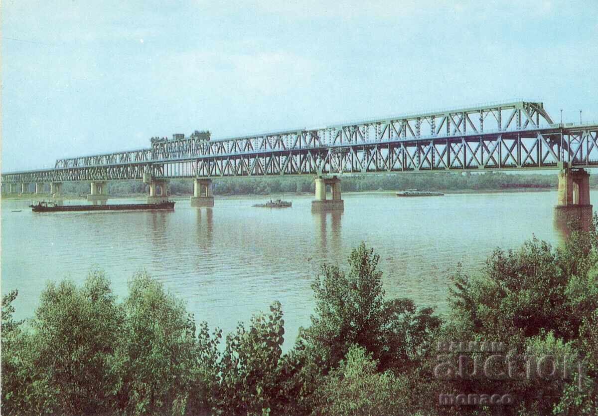 Old postcard - Ruse, Friendship Bridge Old postcard - Ruse, Friendship Bridge