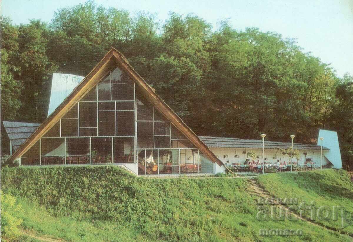 Old postcard - Ruse, Restaurant "Fishermen's huts" Old postcard - Ruse, Restaurant "Fishermen's huts"