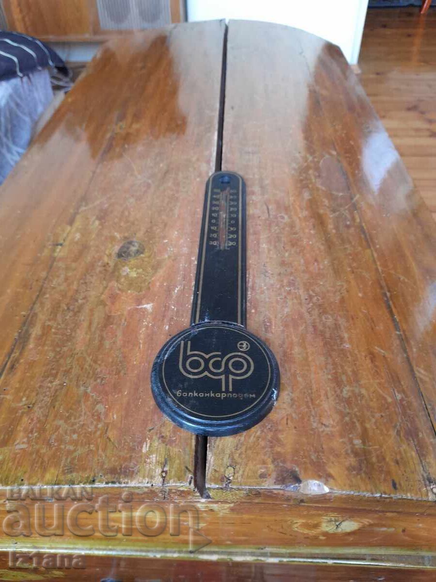Old souvenir thermometer Balkankarpodem
