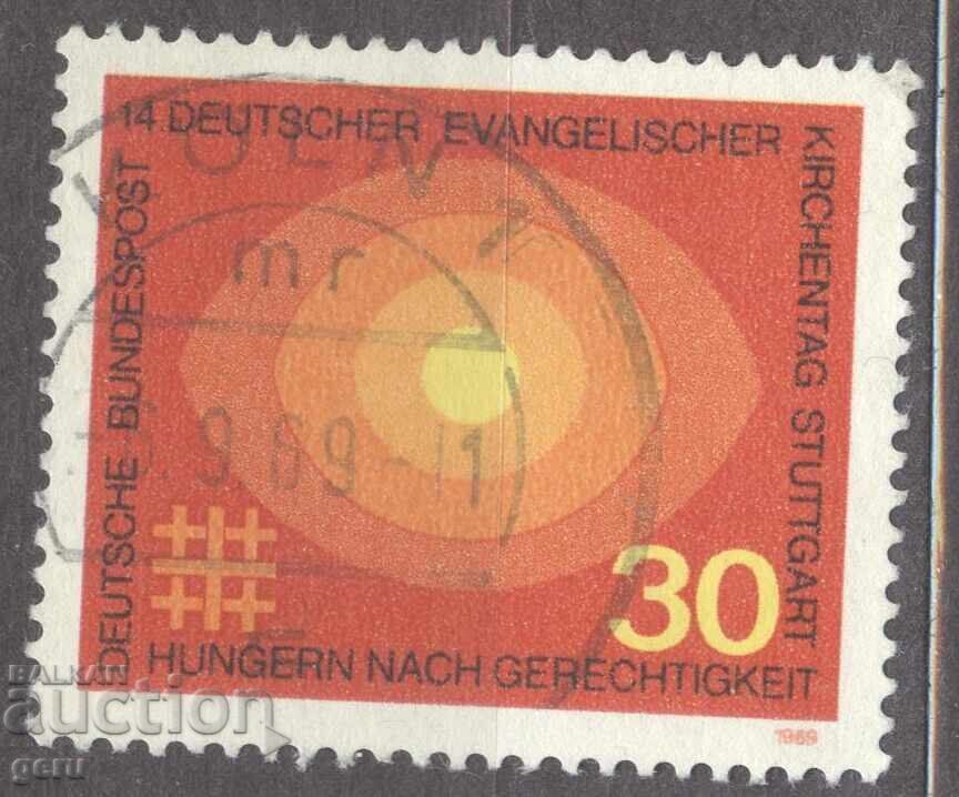 Germany BRD Germany FRG 1969 Mi 595 1j2 Germany BRD Germany FRG 1969 Mi 595 1j2