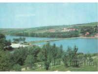 Old postcard - Ruse, Lake in Lipnik Park