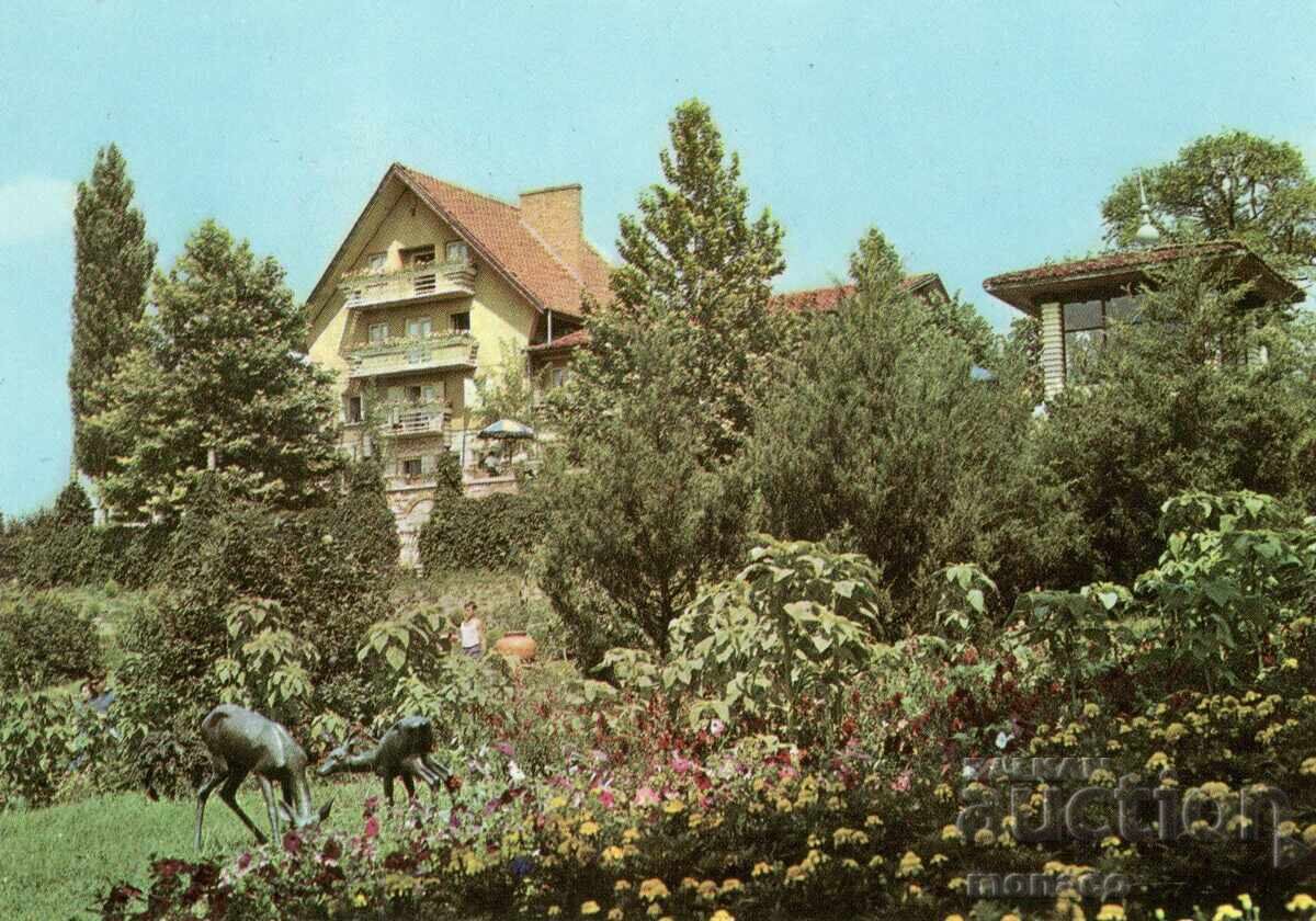Old postcard - Ruse, Hotel in Lipnik Park Old postcard - Ruse, Hotel in Lipnik Park